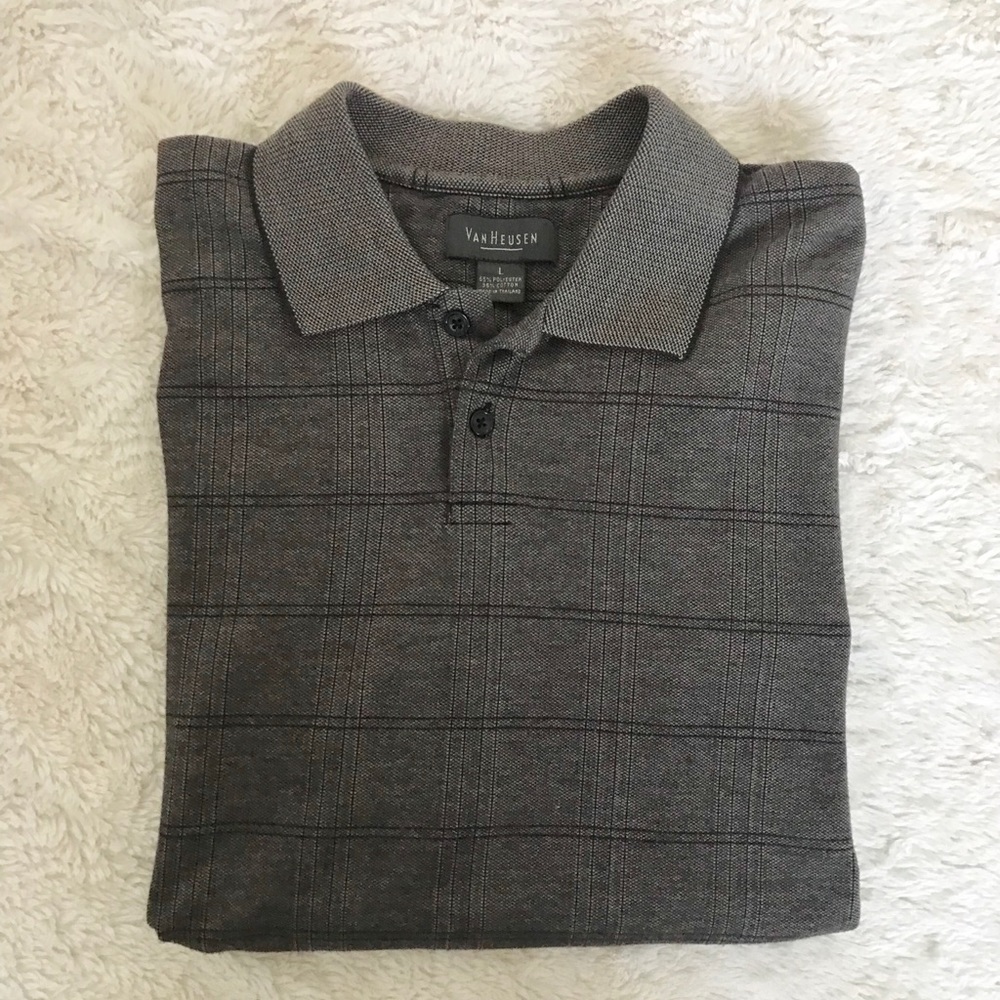 Van Heusen Men’s short sleeve polo Shirt